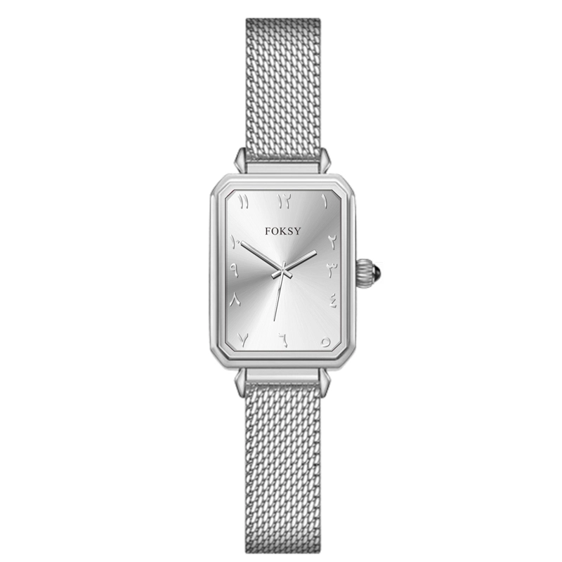 Own Brand Watch Women's Petite Square Watch 489-7-1009 Multi-Strap Fashion Watch 1