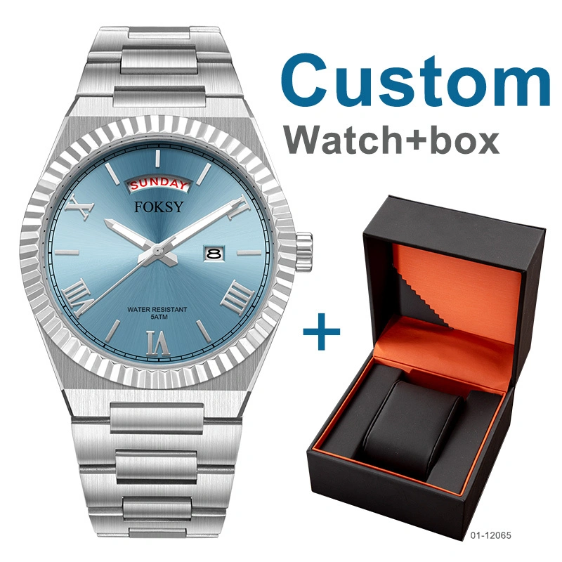 Montre-bracelet classique jour-date pour homme, fournisseur de marque Startup, référence 610-7-1001 1