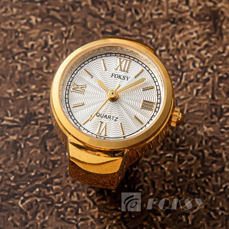 Fob Watch Roman Numeral Exquisite Ring Watch Unisex Custom Watch 668-7-1001 1