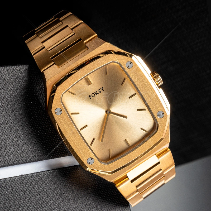 Reloj de hombre personalizado, estilo casual y moderno, con correas de diversos materiales, modelo 500-7-1002 1