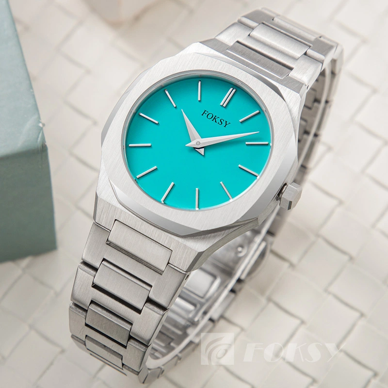 Slim Octagonal Custom Luxury Watches Women Personalized Ladies Watch 623-7-1001 1