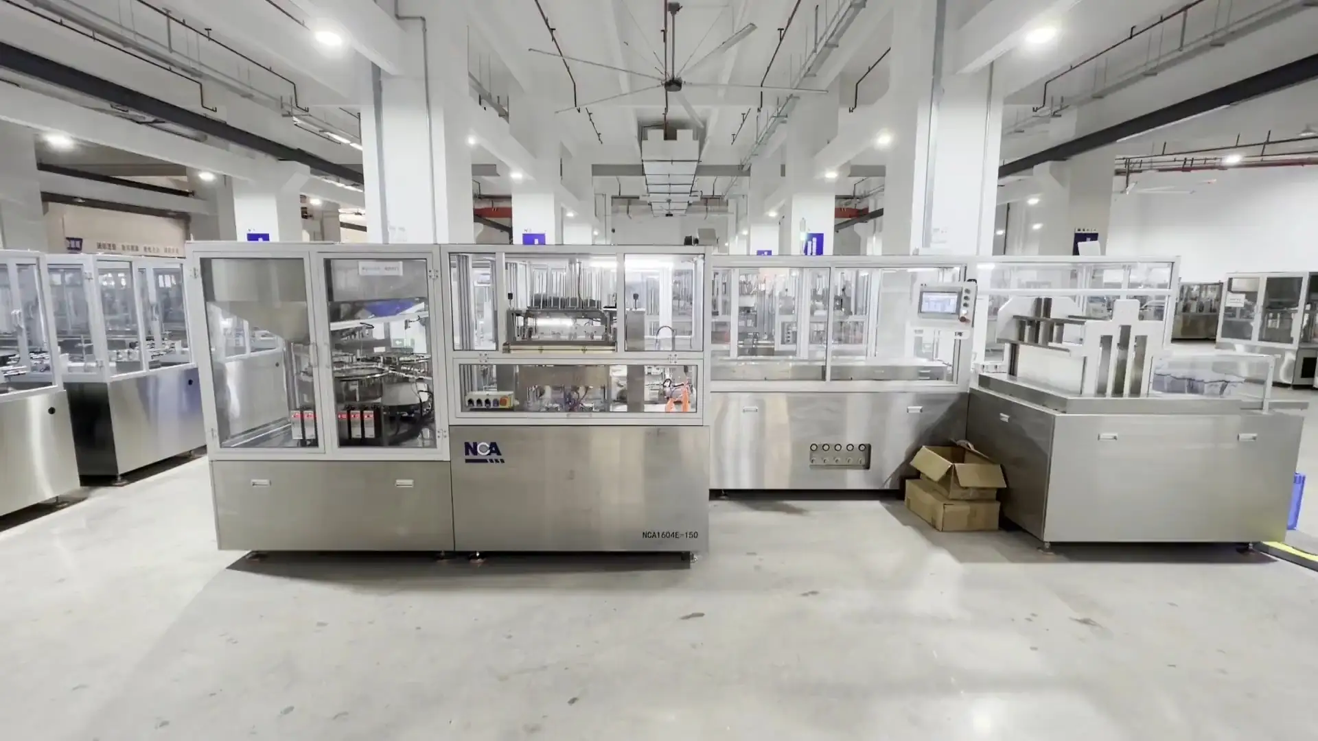 Flexible Pouch and Spout Automatic Sealing Machine NCA1604E 1