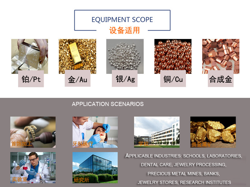 Hasung - Macchina per fusione a induzione di platino da 2 kg a 8 kg per la fusione di oro, argento, platino e palladio 23