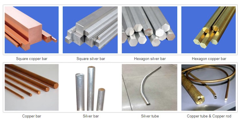 silver gold strip wire tube rod continuous casting machine for jewelry