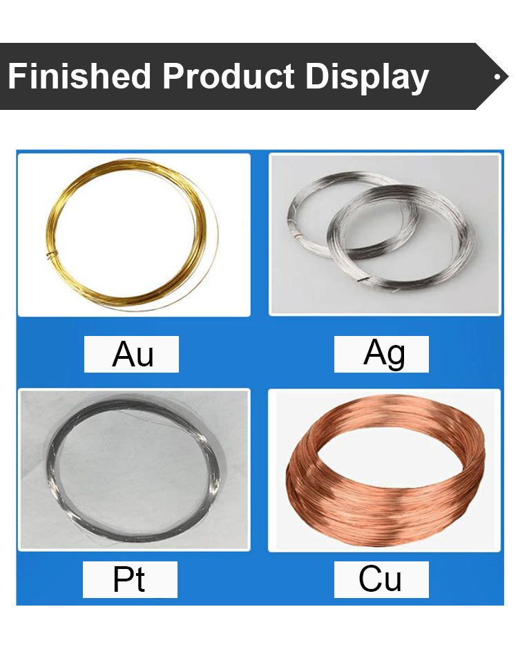 Macchine per la trafilatura di fili Hasung professionali di alta qualità e di alta qualità per la fabbrica di oro, argento e rame 11