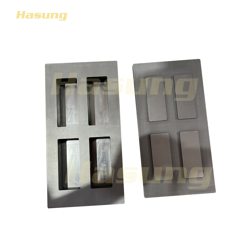 Máquina inteligente para fabricação de barras de prata 999,99 e barras de ouro.