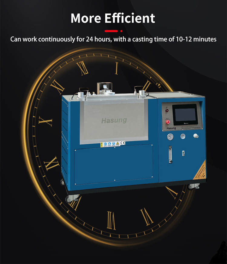 CE sertifikatı Vakuum qızıl/gümüş külçə və ya külçə qızıl külçə tökmək üçün boru hazırlayan maşın avadanlığı 13