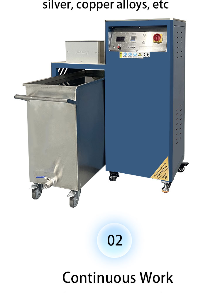 Hasung - Suministro de fábrica: máquina granuladora de plata de 6 kg para aleaciones de oro, plata y cobre, equipo de fundición de metales preciosos. 10