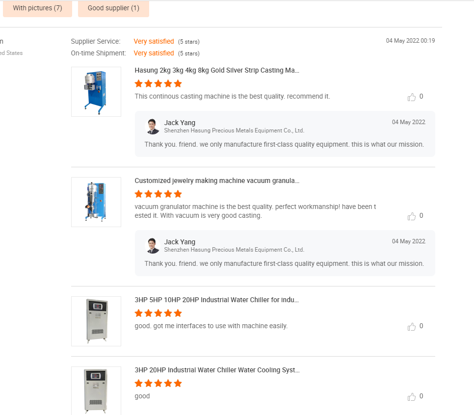 Hasung - 220V 5KW 2kg 3kg 4kg Mesin Granulasi Emas Granulator Perak Sistem Granulasi 17