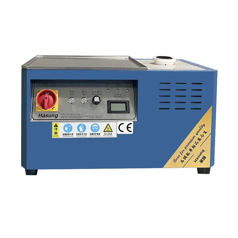 Horno de fusión por inducción de plata de 4 kg 2