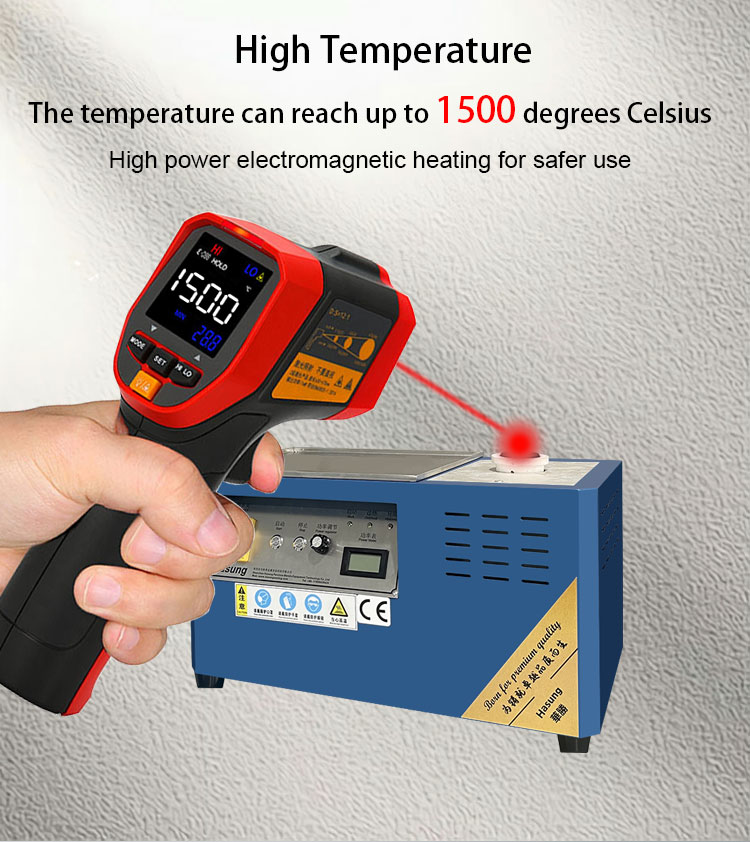 Quality Hasung 4kg Small Induction Melting Machine Manufacturer | Hasung 10