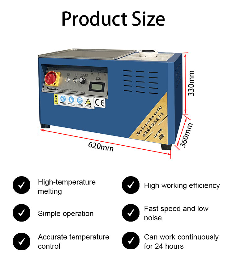 Quality Hasung 4kg Small Induction Melting Machine Manufacturer | Hasung 8