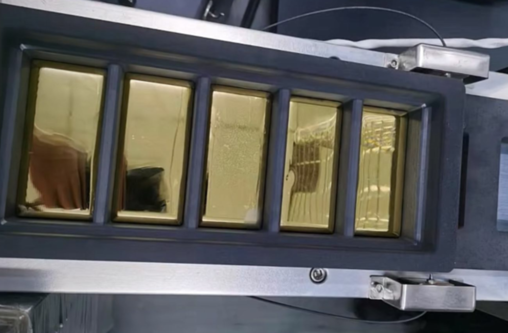 Hasung - Автоматическая система вакуумного литья золотых слитков с туннельной печью. Автоматическая линия литья золотых слитков. 9