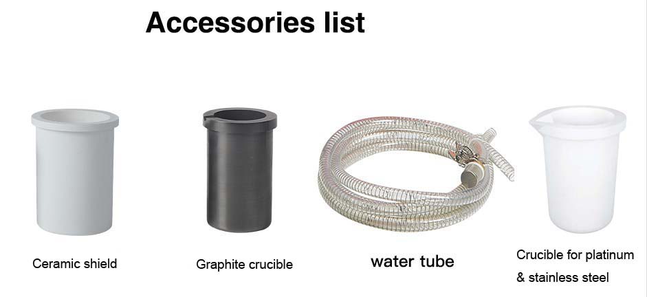 Hasung - Macchina per fusione a induzione di platino da 2 kg a 8 kg per la fusione di oro, argento, platino e palladio 22