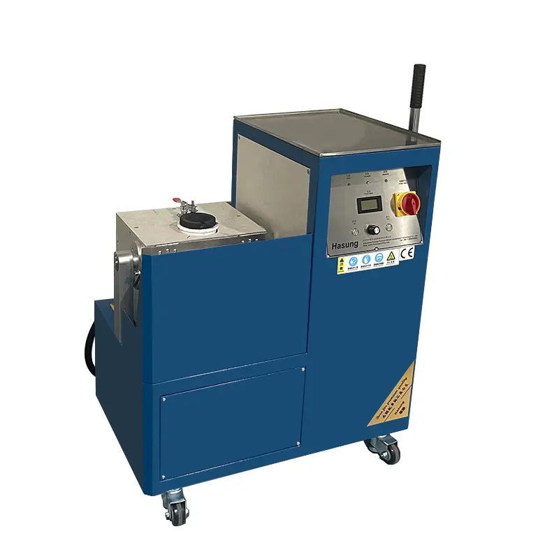 Hasung - Horno de fundición de oro basculante manual de 1 a 10 kg 5