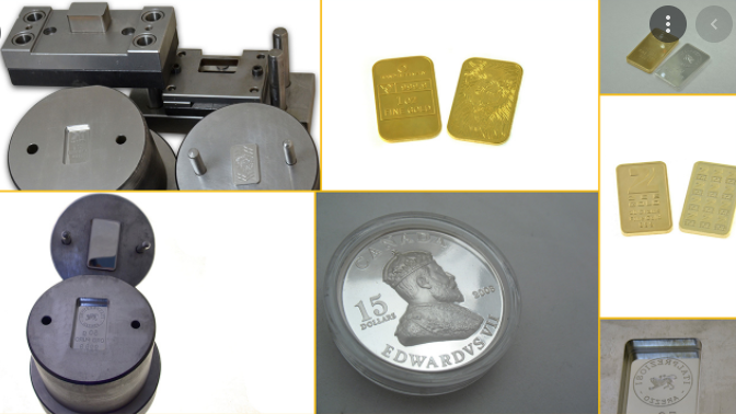  Гидравлический пресс для чеканки золотых и серебряных монет Hasung мощностью 100 тонн