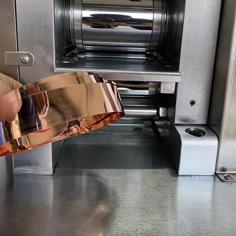 Laminador de carburo de tungsteno de alta precisión para la fabricación de joyas de oro 3