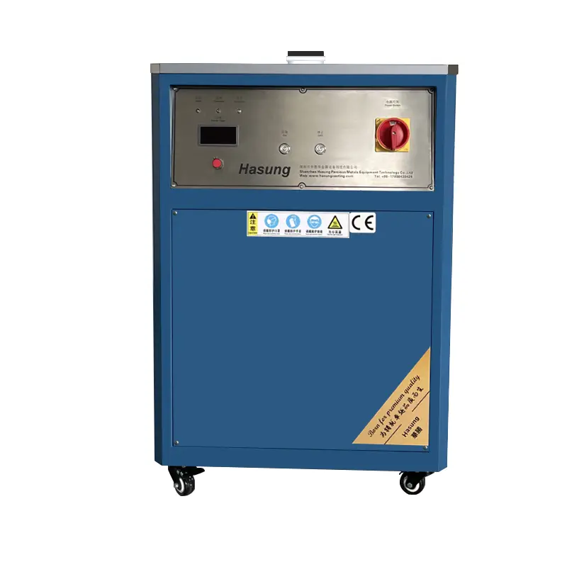 Horno de fusión por inducción para metales preciosos, capacidad de 2 a 8 kg 2
