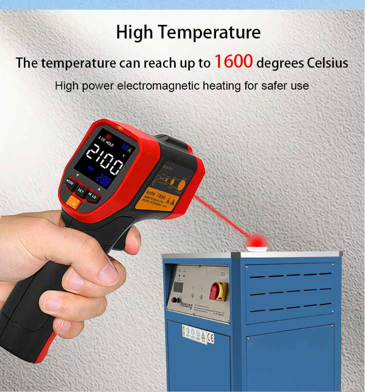 Hasung - Macchina per fusione a induzione di platino da 2 kg a 8 kg per la fusione di oro, argento, platino e palladio 9