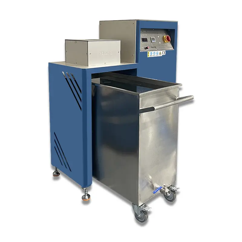 Máquina granuladora de metales Hasung para aleaciones de oro, plata y cobre con tecnología de alta gama. 6