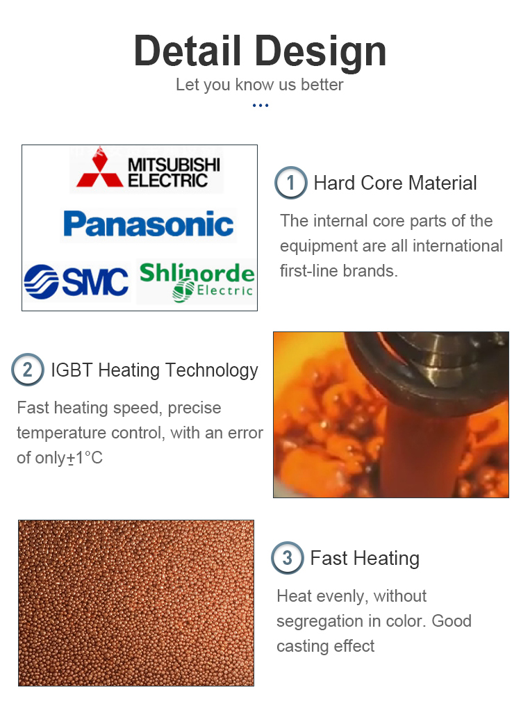 베스트 하성 - 20KG 진공 과립화 기계 주조 금속 주조 구리 은 금 과립화 기계 17