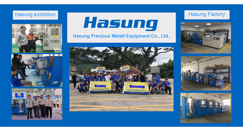 هاسونگ - دستگاه ساخت حلقه برای جواهرات، دستگاه ریخته‌گری وکیوم جواهرات برای فولاد ضد زنگ پلاتین 16