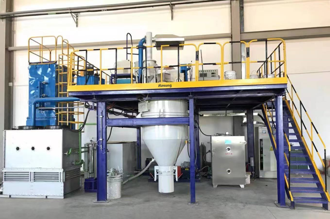 Hasung - Precious metal Gas Atomizing Gold Silver Copper 200 Mesh Metal Powder Atomization Machine 7