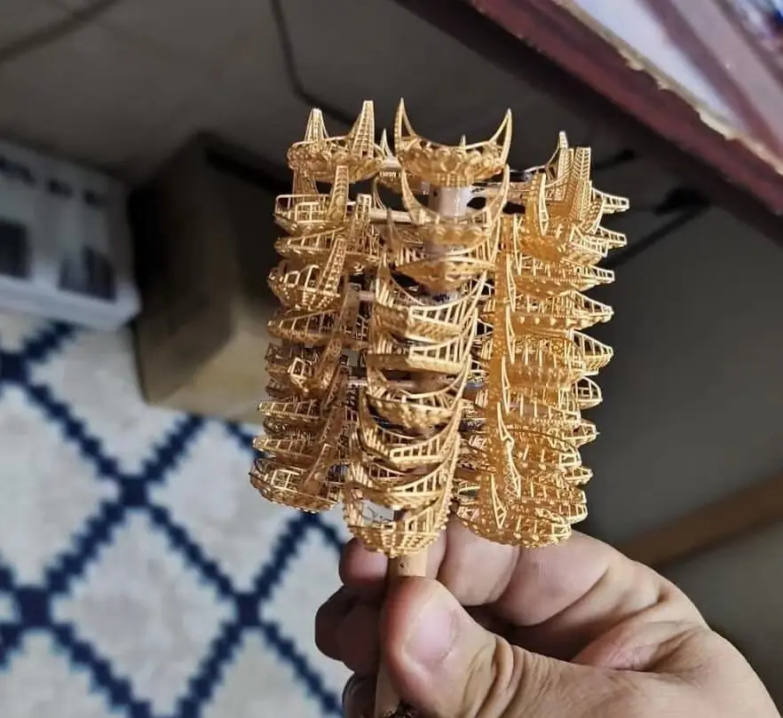 Minimáquina de fundición al vacío automática de 220 V para joyas de oro y plata 5