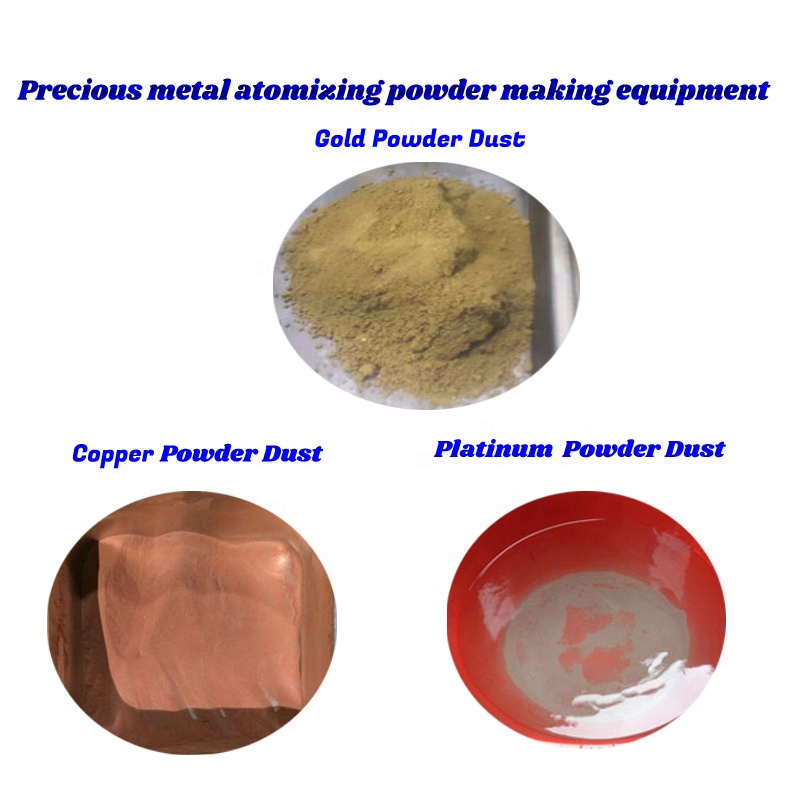 Hasung - Auðveld í notkun lofttæmisvél fyrir gull og silfur, 50-100 möskva málmduftsúðunarvél 9