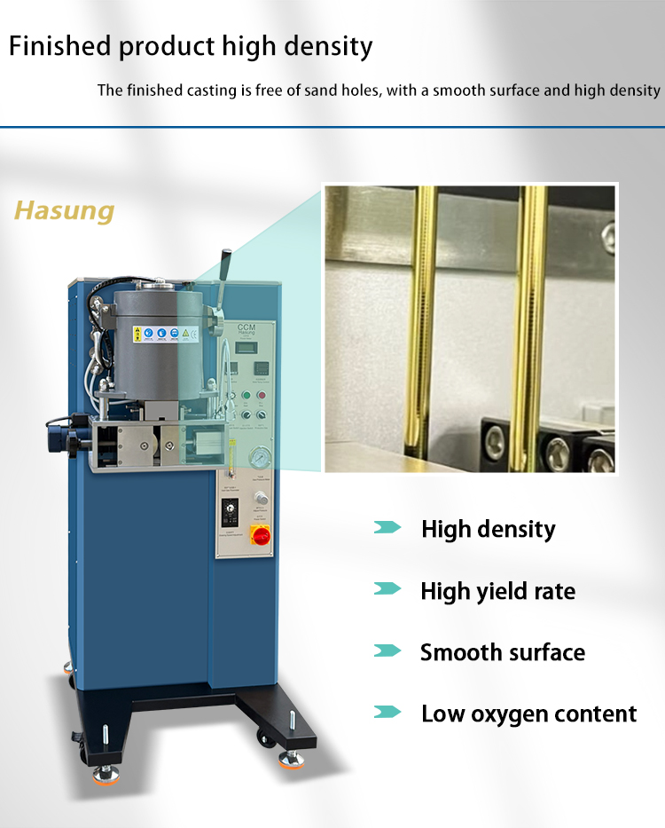 Quality Continuous Casting Machine for Making Rod Strip Pipe with 20kg 30kg 50kg 100kg Manufacturer 12