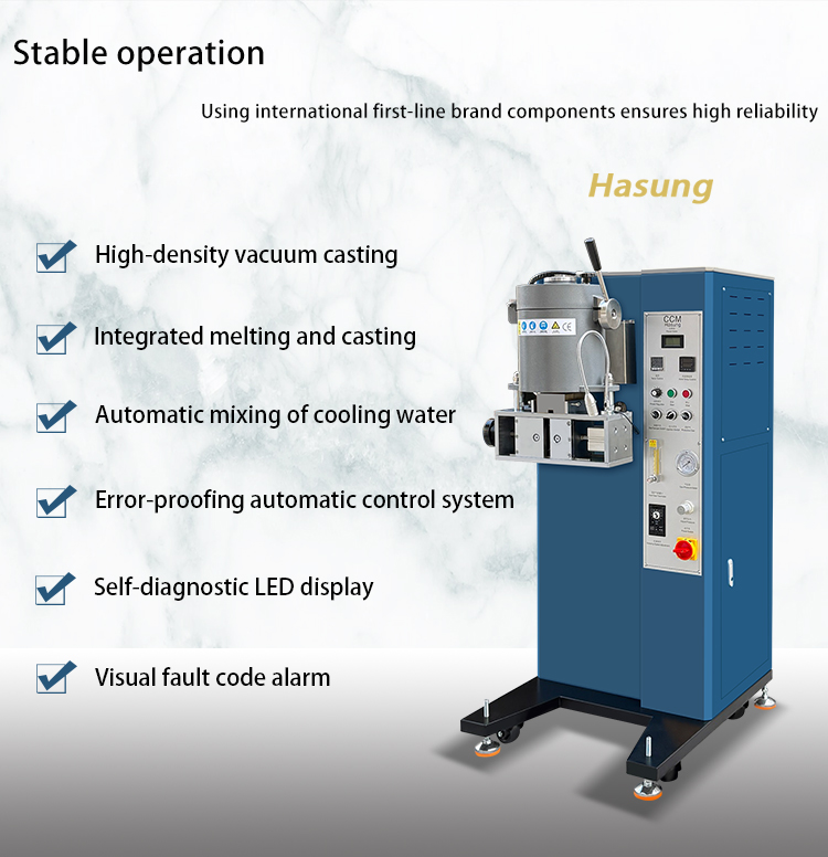 Quality Continuous Casting Machine for Making Rod Strip Pipe with 20kg 30kg 50kg 100kg Manufacturer 17