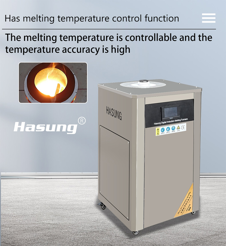 하성 2kg 3kg 4kg 5kg 금은용 디지털 유도 용해로 9