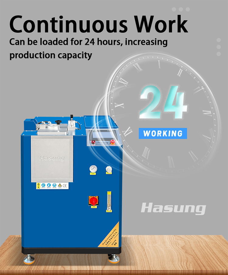 Hasung - Máquina automática para fundição de lingotes de ouro e prata de 1 kg 13