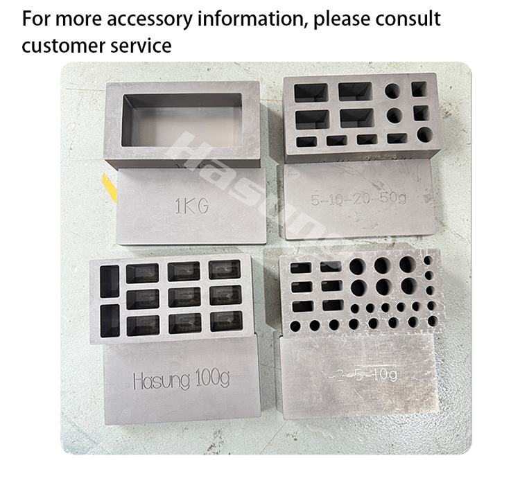 Hasung - Máquina automática para fundição de lingotes de ouro e prata de 1 kg 17
