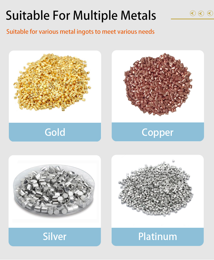 Полностью автоматическая литейная печь для производства золотых слитков весом 4 кг на продажу 13