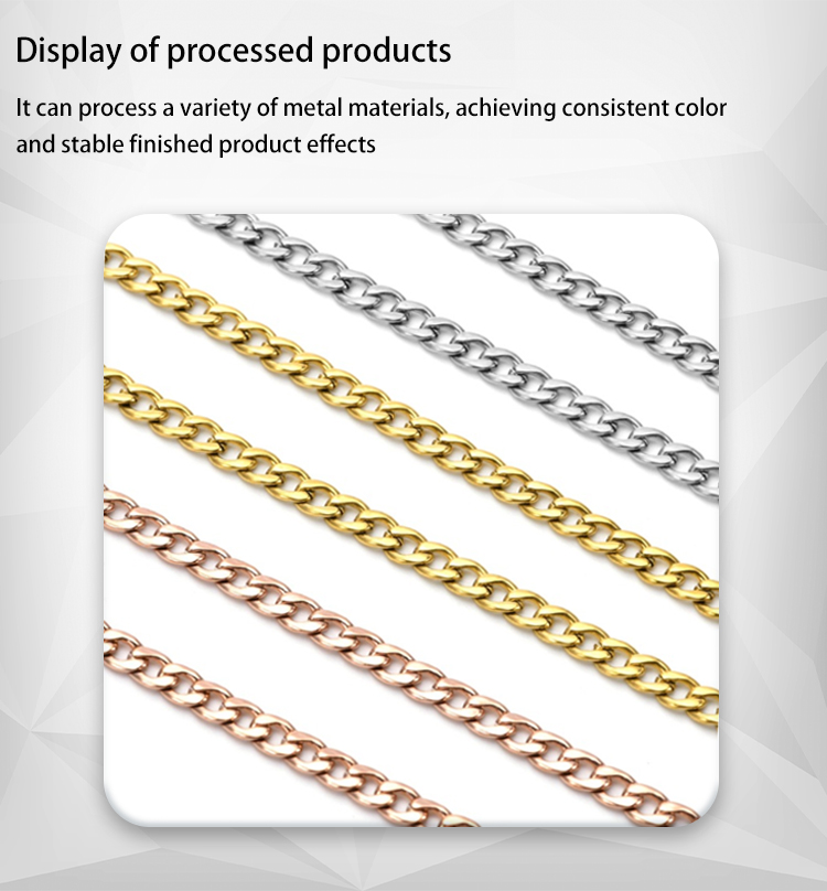 Hasung - Máquina automática de tejido de cadenas tipo 600 para cadenas de plata y oro 15