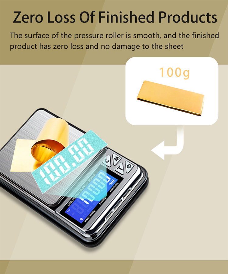 Macchina per laminazione e pressatura per gioielli Hasung 20HP 12