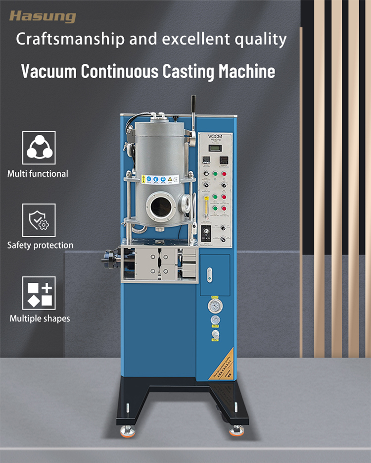 Best Metal Vacuum Continuous Casting Machine for Gold Silver Copper Alloys Company - Hasung 8