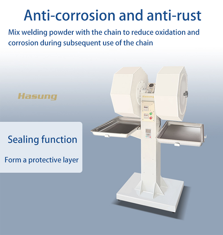 Hasung - Misturador de Pó de Solda para Correntes com Detalhes em Ouro/Prata 10