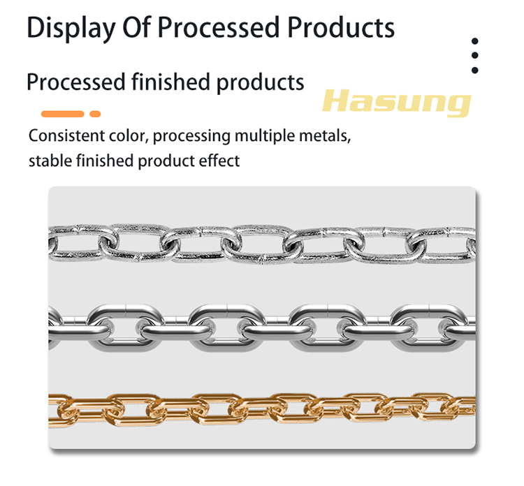 Hasung - Máquina de tecelagem de correntes em metais preciosos com abertura de 0,8 a 2 mm para ouro/prata/cobre 13