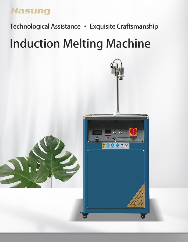 Hasung - Horno de fusión de alta temperatura con medición de temperatura por infrarrojos para oro, plata, cobre, platino, etc.1 7