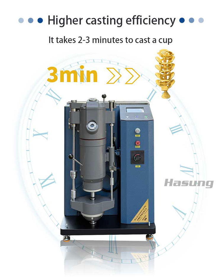 진동 시스템을 갖춘 최고의 유도 보석 진공 압력 주조기 회사 - Hasung 11