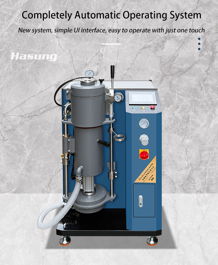 Hasung - Máquina de fundição de joias totalmente automática com capacidade para 2 kg de ouro/prata/cobre. 14