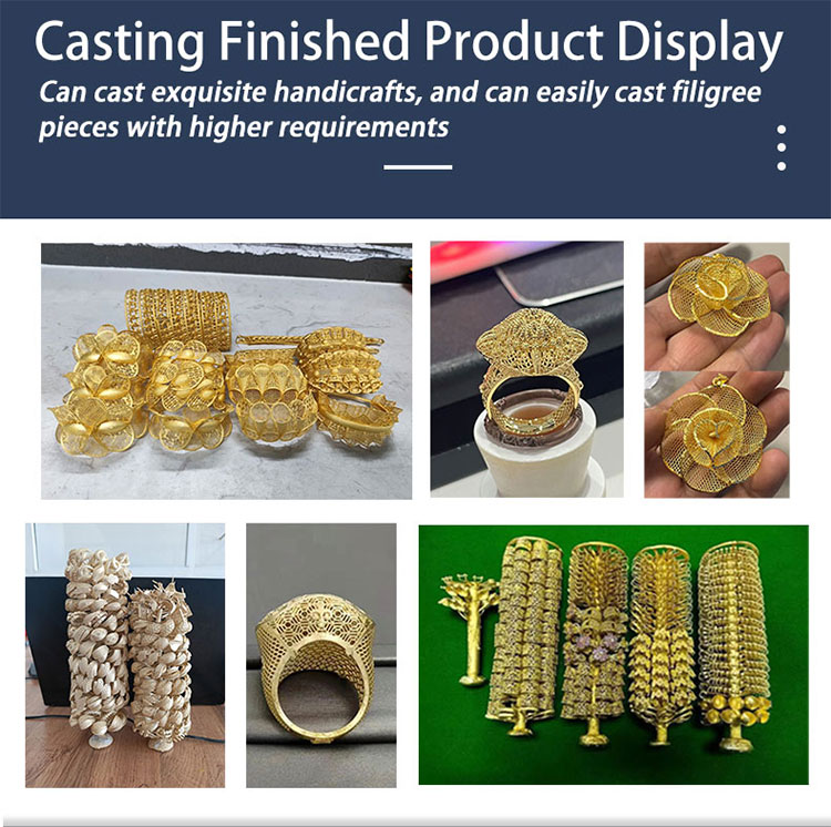 Hasung - Машина для вакуумного литья под давлением для золотых ювелирных изделий с загрузкой 1 кг для золота/серебра/меди 15