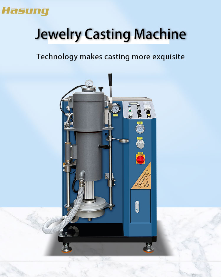 Hasung - Немецкая индукционная литейная машина VPC для литья металлов под вакуумным давлением для ювелирных изделий 9