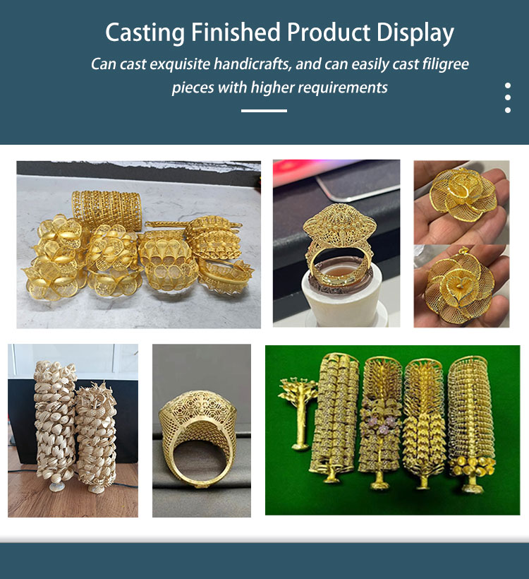 Hasung - Немецкая индукционная литейная машина VPC для литья металлов под вакуумным давлением для ювелирных изделий 16