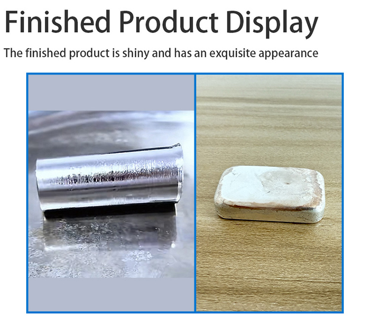 Hasung - Horno de fusión por inducción al vacío basculante de 2 kg a 4 kg para oro, plata, cobre, platino, paladio y rodio 15