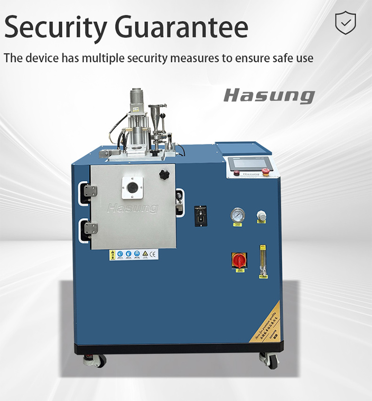 Hasung - Horno de fusión por inducción al vacío basculante de 2 kg a 4 kg para oro, plata, cobre, platino, paladio y rodio 14