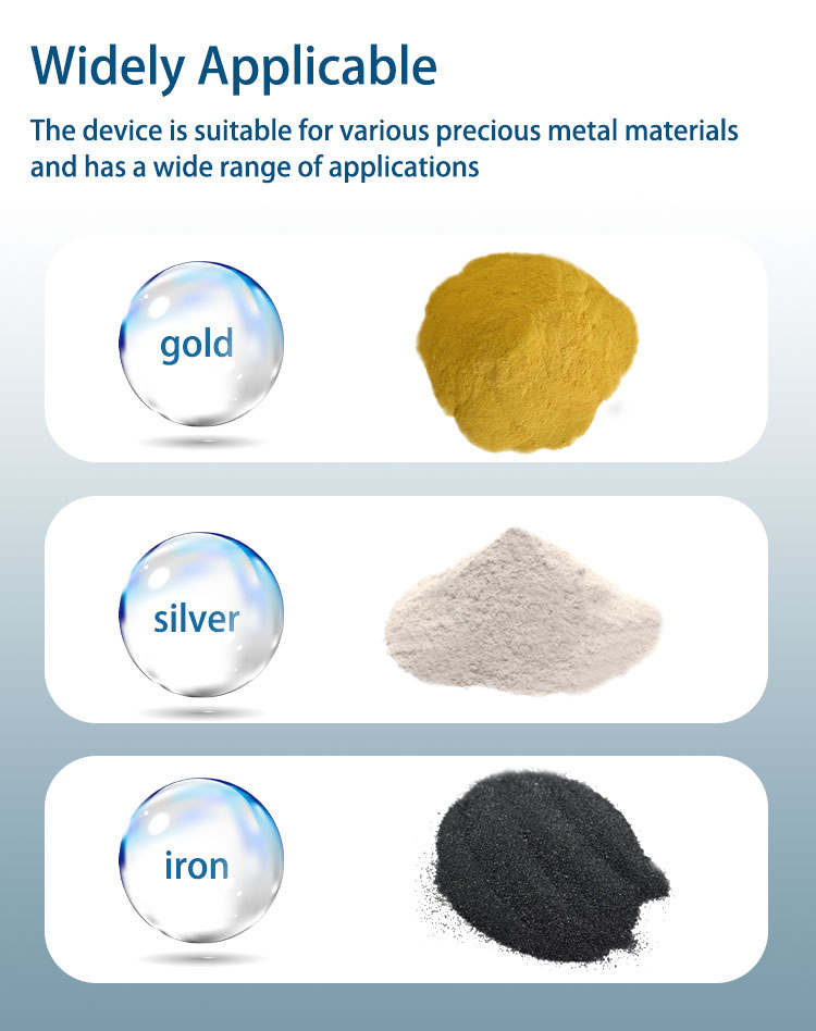 Hasung - Atomizador de água metálico de alta temperatura com 4 kg para ouro/prata/cobre/platina/paládio 14