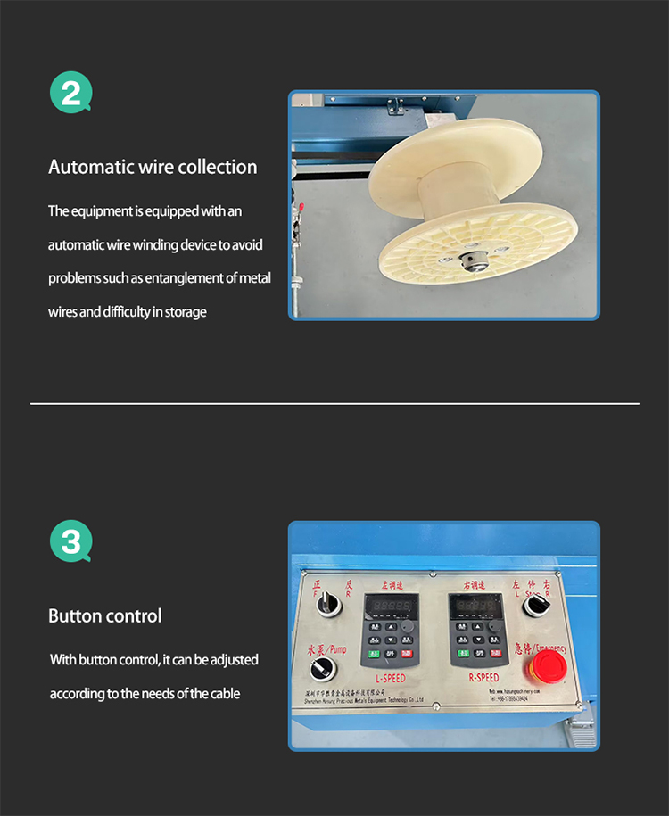 Hasung - Macchina per trafilatura bidirezionale 8 mm - 0,2 mm 10